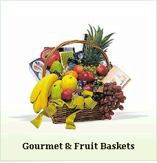 Gourmet, Flower & Fruit Baskets
